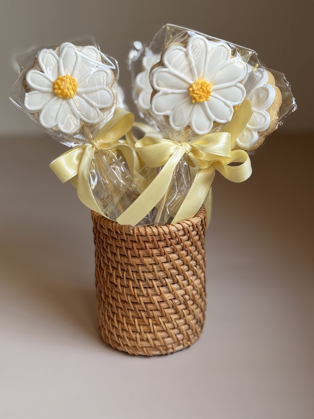 Biscotti pop decorati a margherita, Milka Sweet Cakes